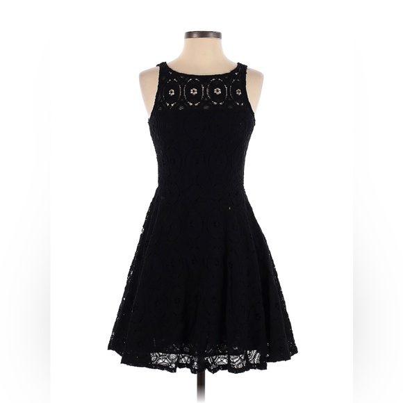 BB Dakota by Steve Madden Renley Lace Fit & Flare Minidress Nordstrom Excl Sz 12 - Picture 7 of 15